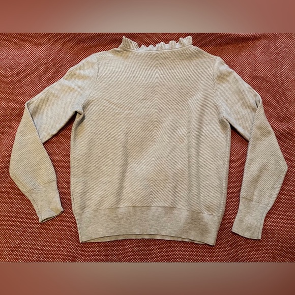 J. Crew Ruffle-Neck Sweater - Picture 2 of 4